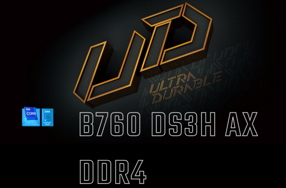 B760 Ds3h Ax Ddr4