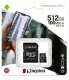 Karta Kingston Canvas Select Plus microSDXC 512GB Class 10 + Adapter SD