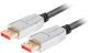 Lanberg Kabel Displayport M/M 20 Pin V1.4 1.8m 8k Czarny
