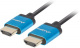Lanberg Kabel HDMI M/M V2.0 1.8m Czarny 4k Slim