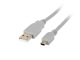 Lanberg Kabel USB 2.0 MINI AM-BM5P CANON szary 1.8m (CA-USBK-10CC-0018-S)