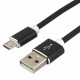Kabel przewd silikonowy USB - micro USB