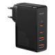 adowarka sieciowa Baseus GaN2 Pro 100W, 2x USB A + 2x USB Typ-C - czarna (CCGAN2P-L01)