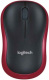 Mysz Logitech 910-002240 M185 Wireless Mouse Red