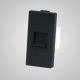 Touchme TM902B Modu 1/2, gniazdo telefoniczne RJ11, czarne