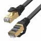 Unitek Patch Cable CAT.7 czarny 1M paski (C1897BK-1M)
